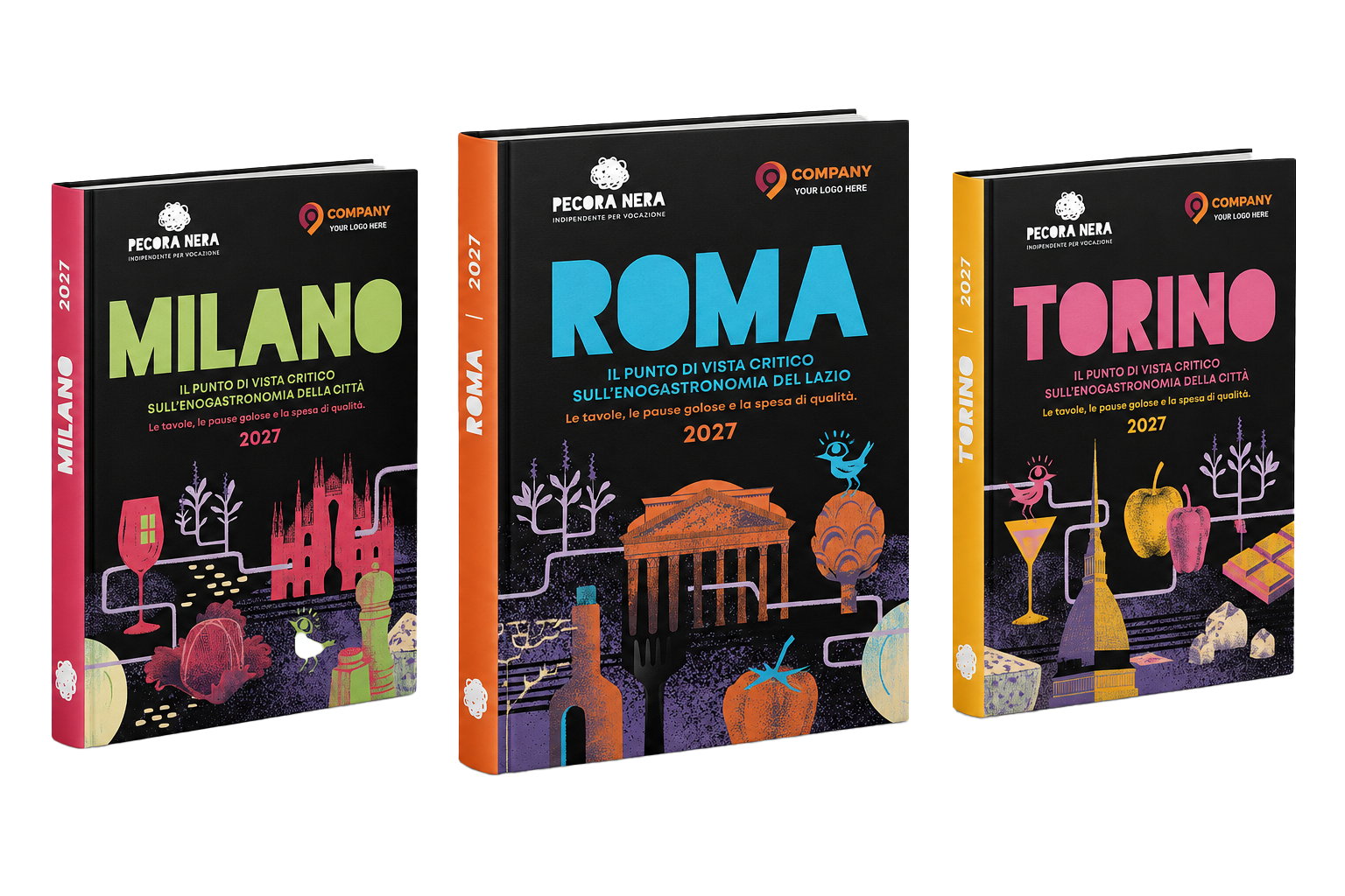 Guide La Pecora Nera personalizzate con il logo della tua azienda
