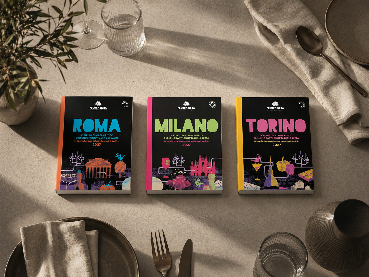 Esempio copertina guida personalizzata con logo aziendale